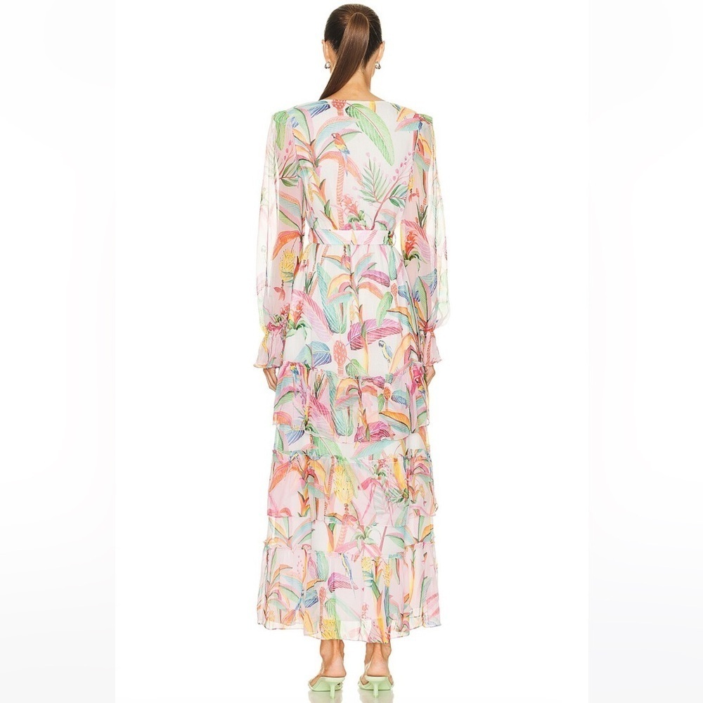 NWOT Rococo Sand Rio Long Dress with Belt in size XS - Picture 4 of 8
